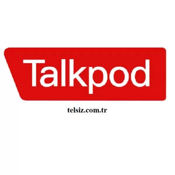 Talkpod Telsiz Logo Vektor