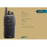 ICOM IC F 29 DR Broşürü